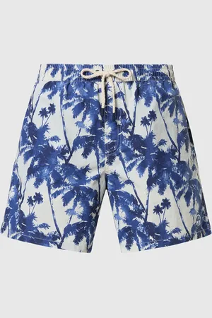 North Sails Badeshorts mit Print in Washed-Optik