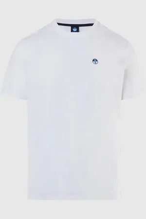 North Sails T-Shirt mit Logo-Aufnäher