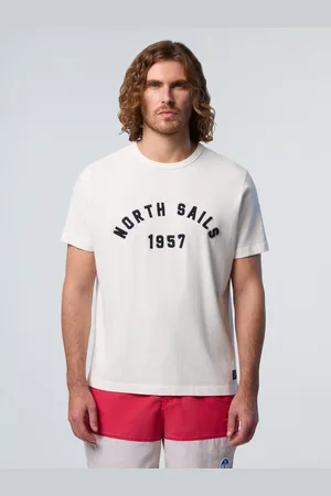North Sails T-Shirt mit Vintage-Waschung