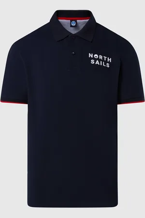 North Sails Poloshirt mit gestreiftem Kragen