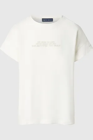 North Sails T-Shirt mit Slogan-Print