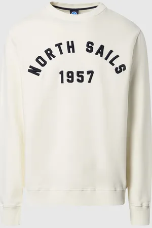 North Sails Hoodie mit aufgesticktem Schriftzug