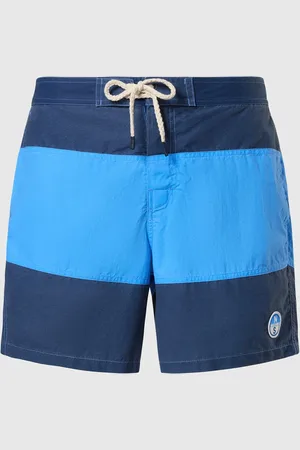 North Sails Badeshorts in Colorblock-Optik