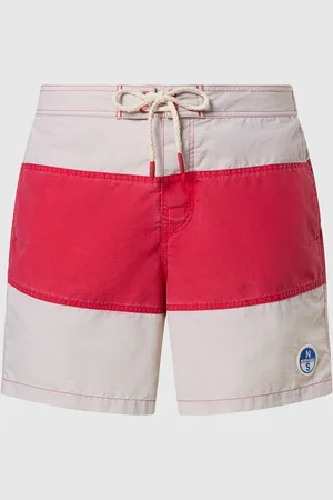 North Sails Badeshorts in Colorblock-Optik