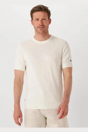 Cast Iron Herren Polos & T-Shirts Cotton Blend Slub - - Größe XL