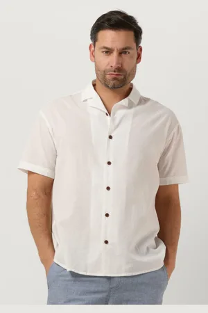 Anerkjendt Herren Hemden Akkarsten S/s Seersucker Shirt - - Größe XL
