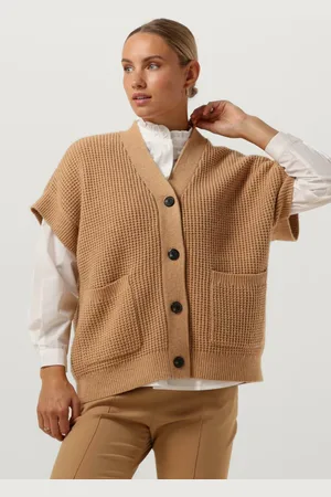 Ruby Tuesday Damen Pullover & Cardigans Vlinn Sleeveless Cardigan W Pached Pockets - - Größe 34