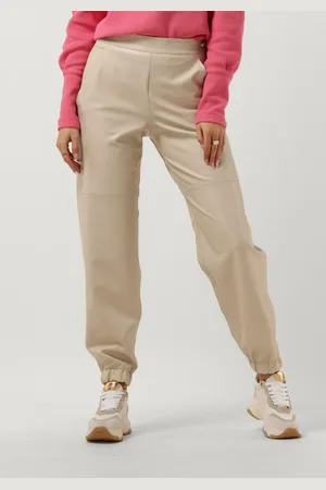 Vanilia Damen Hosen Faux Leather Side Zip - - Größe 34