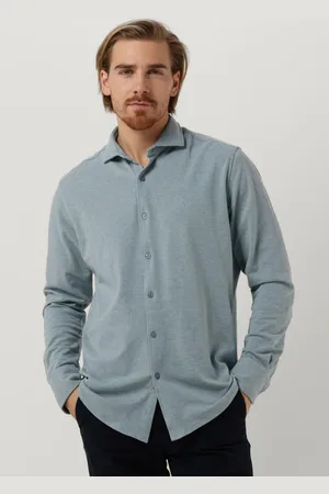 Dstrezzed Herren Hemden Kirk Shirt Melange Pique - - Größe XL