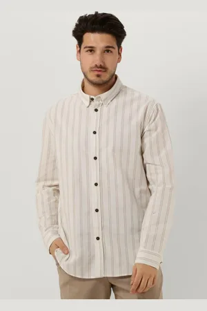 Anerkjendt Herren Hemden Akleif L/s Double Stripe - - Größe XXL