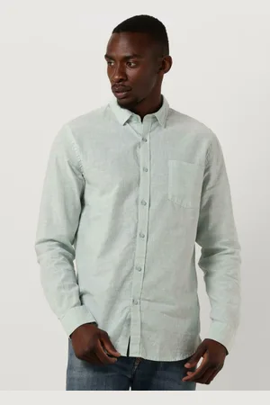 Dstrezzed Herren Hemden Shirt Linen Melange - - Größe XL
