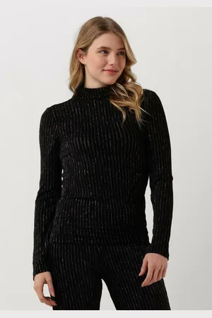 ANOTHER LABEL Damen Tops & T-Shirts Charlot Velvet Top L/s - - Größe XL