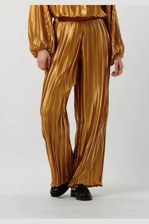 AMAYA Amsterdam Damen Hosen Abby Plisse Pants - - Größe XS