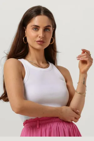 Minus Damen Tops & T-Shirts Maluna Gots Rib Top - - Größe XL