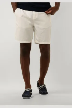 Scotch&Soda Herren Hosen Fave - Cotton/linen Twill Bermuda - - Größe 28