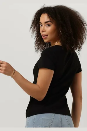 Calvin Klein Damen Tops & T-Shirts Ck Embroidery Stretch - - Größe XS