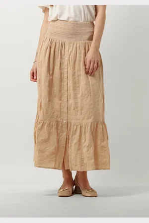 Ruby Tuesday Damen Röcke Sali Long Skirt With Smock Waistband And Full Placket - - Größe 36
