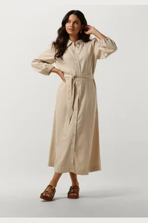 Y.A.S Damen Kleider Yasflaxy 3/4 Linen Shirt Dress - - Größe 34