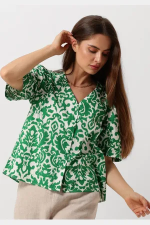Y.A.S Damen Tops & T-Shirts Yasgreena 2/4 Shirt - - Größe XS