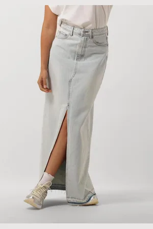Catwalk Junkie Damen Röcke Maxi Denim Skirt - - Größe 34