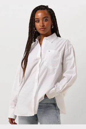 Tommy Hilfiger Damen Blusen Tjw Rlx Essential Sh - - Größe XL