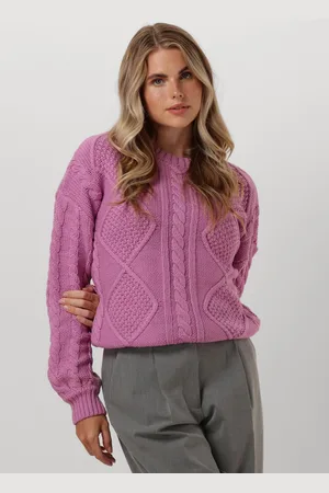 Colourful rebel Damen Pullover & Cardigans Olivia Cable Knitweat Sweater - - Größe XS