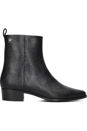 Tommy Hilfiger Damen Stiefel Low Cowboy - - Größe 36