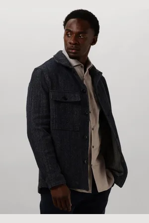 Profuomo Herren Overshirts Overshirt Twill N - - Größe S