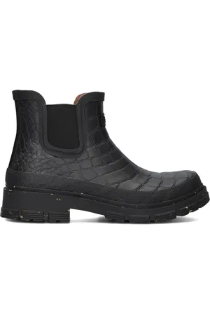 Woden Damen Stiefel Liv Croco Waterproof - - Größe 36