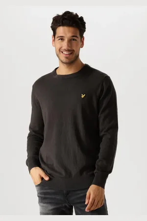 Lyle & Scott Herren Pullover & Cardigans Cotton Merino Crew Neck Jumper - - Größe XL