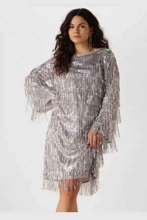 Ana Alcazar Damen Kleider Pure Sequins Dress - - Größe 34