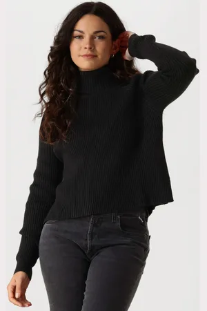 Minus Damen Pullover & Cardigans Ava Knit Turtleneck - - Größe XL
