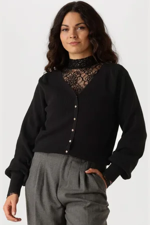 Jansen Amsterdam Damen Pullover & Cardigans Fn261 Vest Belle - - Größe XL
