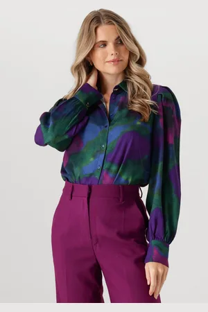 Jansen Amsterdam Damen Blusen Wfp764 Blouse Amelia - - Größe XL