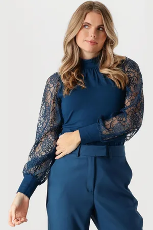 Jansen Amsterdam Damen Tops & T-Shirts V107 Top Alara - - Größe XL