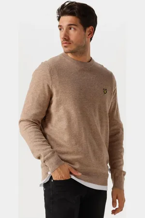 Lyle & Scott Herren Pullover & Cardigans Lambswool Blend Crew Neck Jumper - - Größe XXL