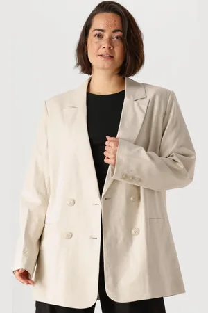 Gestuz Damen Blazers Elarahgz Linen Blazer - - Größe 34