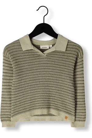 Lil Atelier Jungen Pullover & Cardigans Nmmbarker Ls Knit Polo Lil - - Größe 104