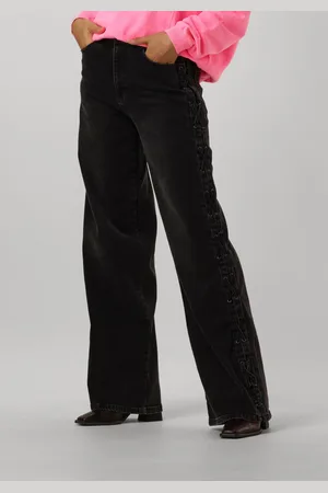 Catwalk Junkie Damen Jeans Loose Fit Jeans With Lace Detail - - Größe 26