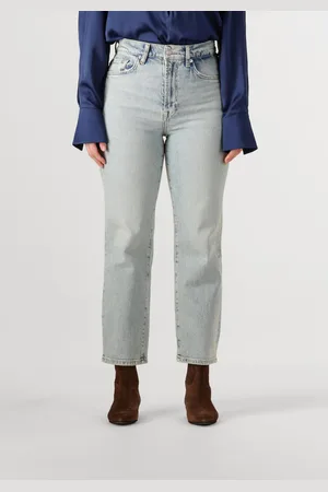 7 for all Mankind Damen Jeans Logan Stovepipe Sahara - - Größe 25