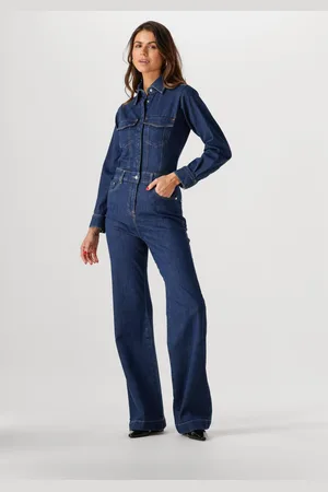 7 for all Mankind Damen Jumpsuits Luxe Jumpsuit Cove - - Größe XL