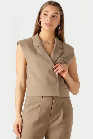 Copenhagen Muse Damen Blazers Cmtailor-short Waiscoat - - Größe XL