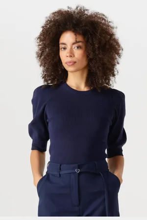 Fabienne Chapot Damen Pullover & Cardigans Lillian Short Sleeve Pullover - - Größe XL
