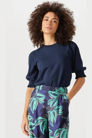Fabienne Chapot Damen Pullover & Cardigans Molly Short Sleeve Pullover - - Größe XL