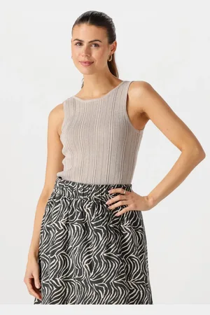 Neo Noir Damen Tops & T-Shirts Ollie Knit Top - - Größe 34