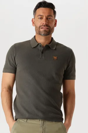 PME Legend™ Herren Polos & T-Shirts Short Sleeve Polo Cotton - - Größe XL