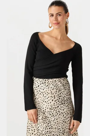 Neo Noir Damen Tops & T-Shirts Elaina Knit Blouse - - Größe 34
