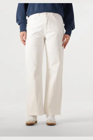 Colourful rebel Damen Hosen Gaias High Rise Wide Leg Denim Pants - - Größe XL