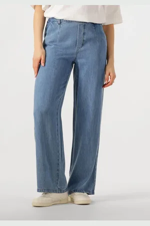 Object Damen Hosen Objframe Lisa Wide Mw Pants - - Größe XS