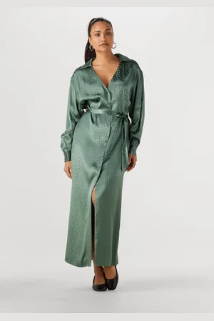 ANOTHER LABEL Damen Kleider Noel Dress L/s - - Größe XL